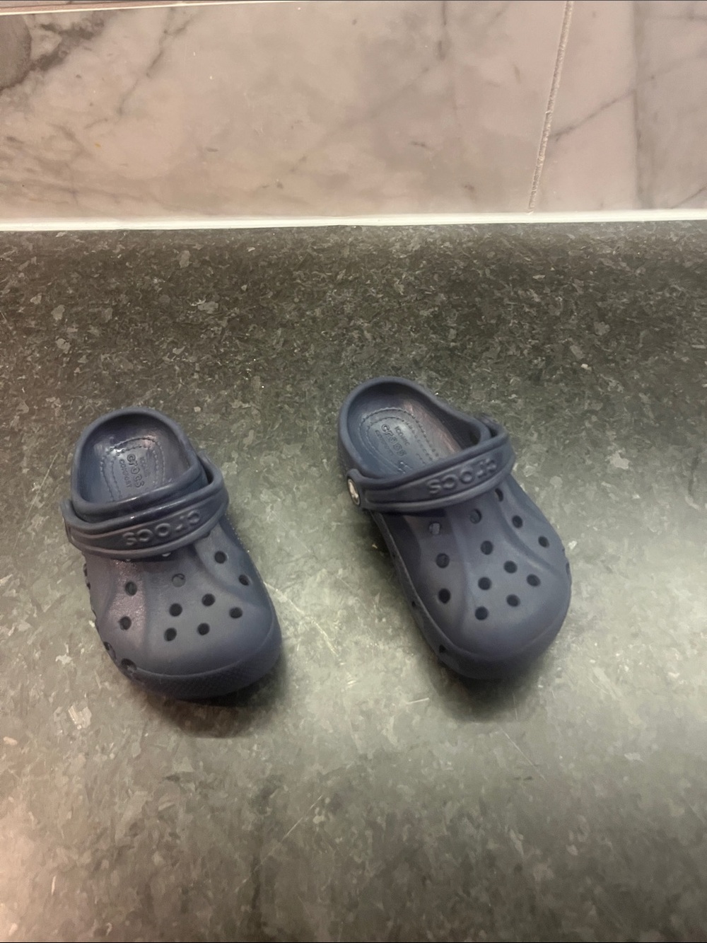CROCS Kids Navy Classic Clog